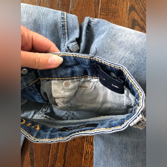 VIGOSS Girls (6-7?) The Austin Ankle Skinny Mid-Rise Crystal Stars Vintage Jeans - Picture 13 of 13